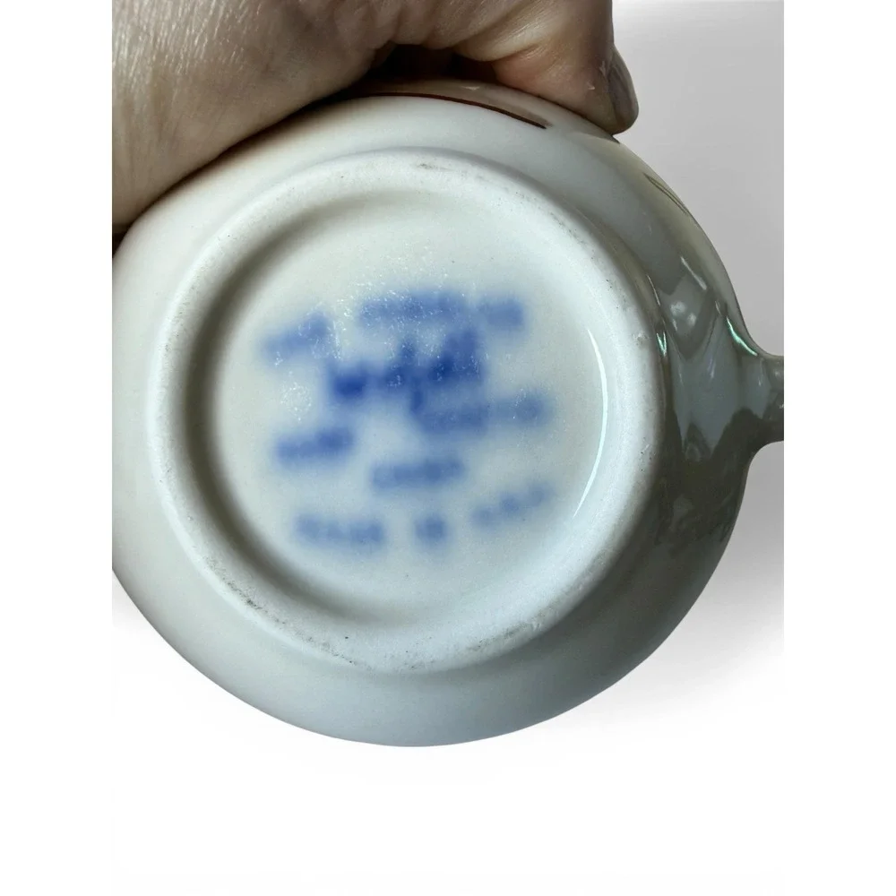 MCM Winfield True Porcelain Dragon Flower‎ Covered Sugar Bowl w/ Lid USA